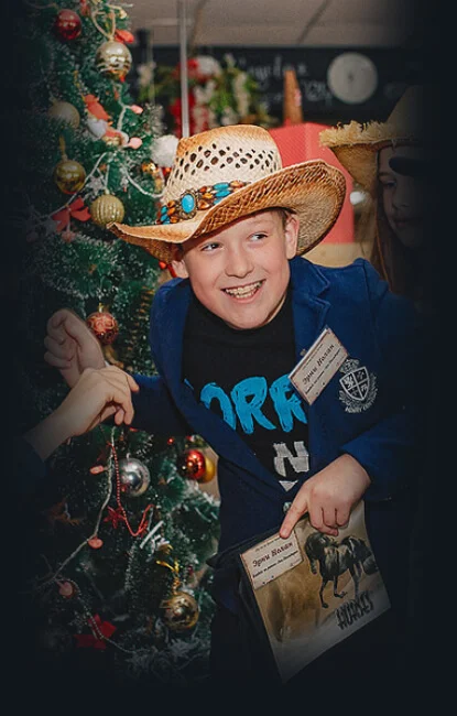 Новий рік в школі в Миколаєві.